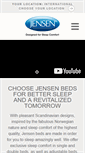 Mobile Screenshot of jensen-beds.com